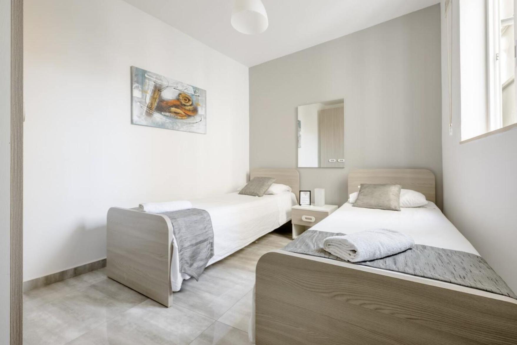 F12 Room 2, Private Room Two Single Beds Privated Bathroom In Shared Flat Мсида Экстерьер фото